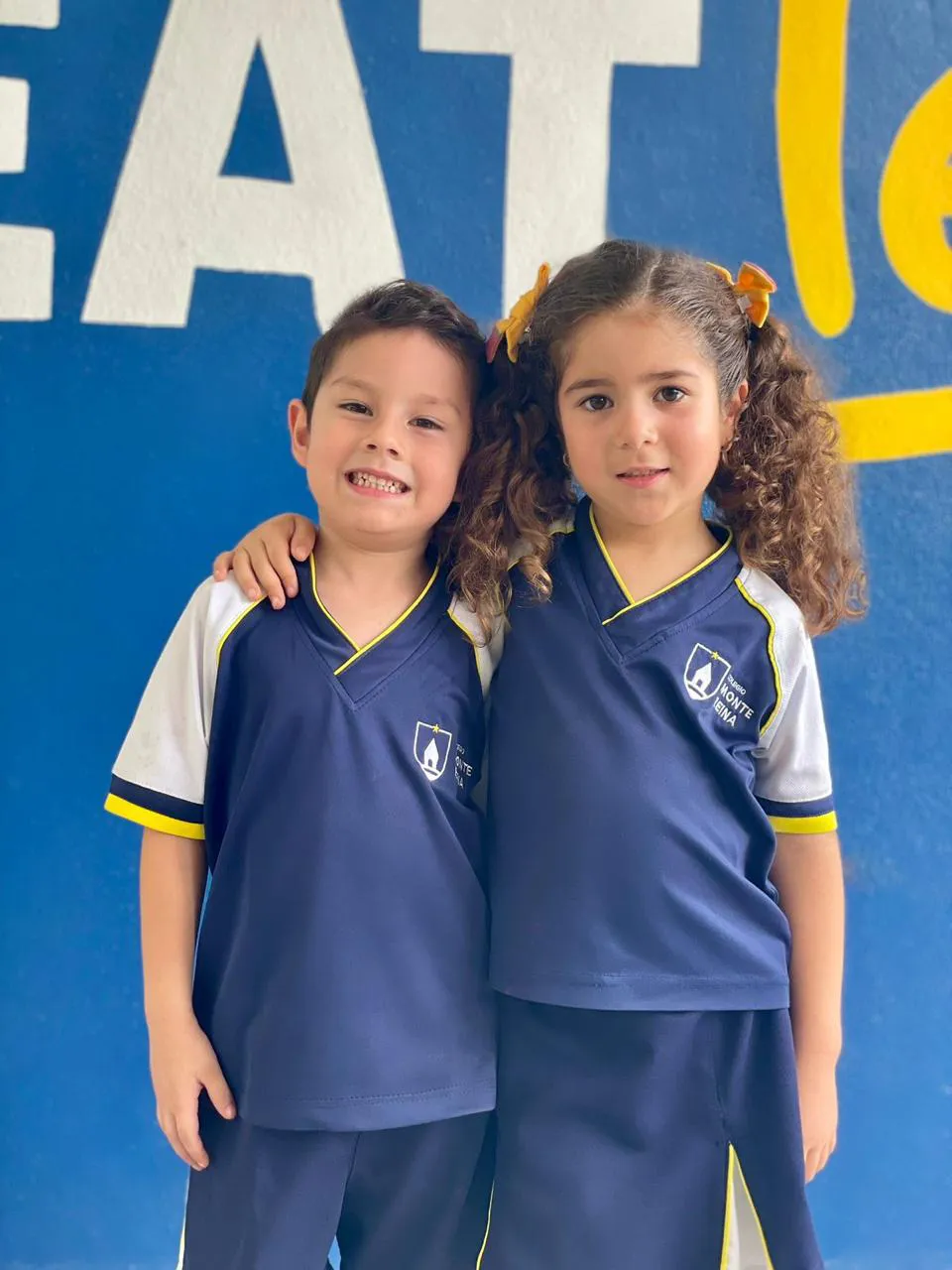 Alumnos del Colegio Monte Reina
